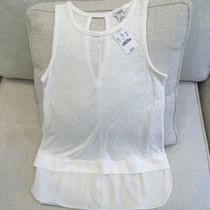 NWT J. Crew “Ivory” Sleeveless Top, Size M